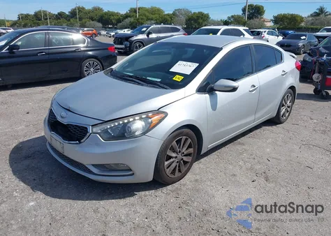 2015 Kia Forte Ex из США, поврежденный, VIN KNAFX4A83F5371969